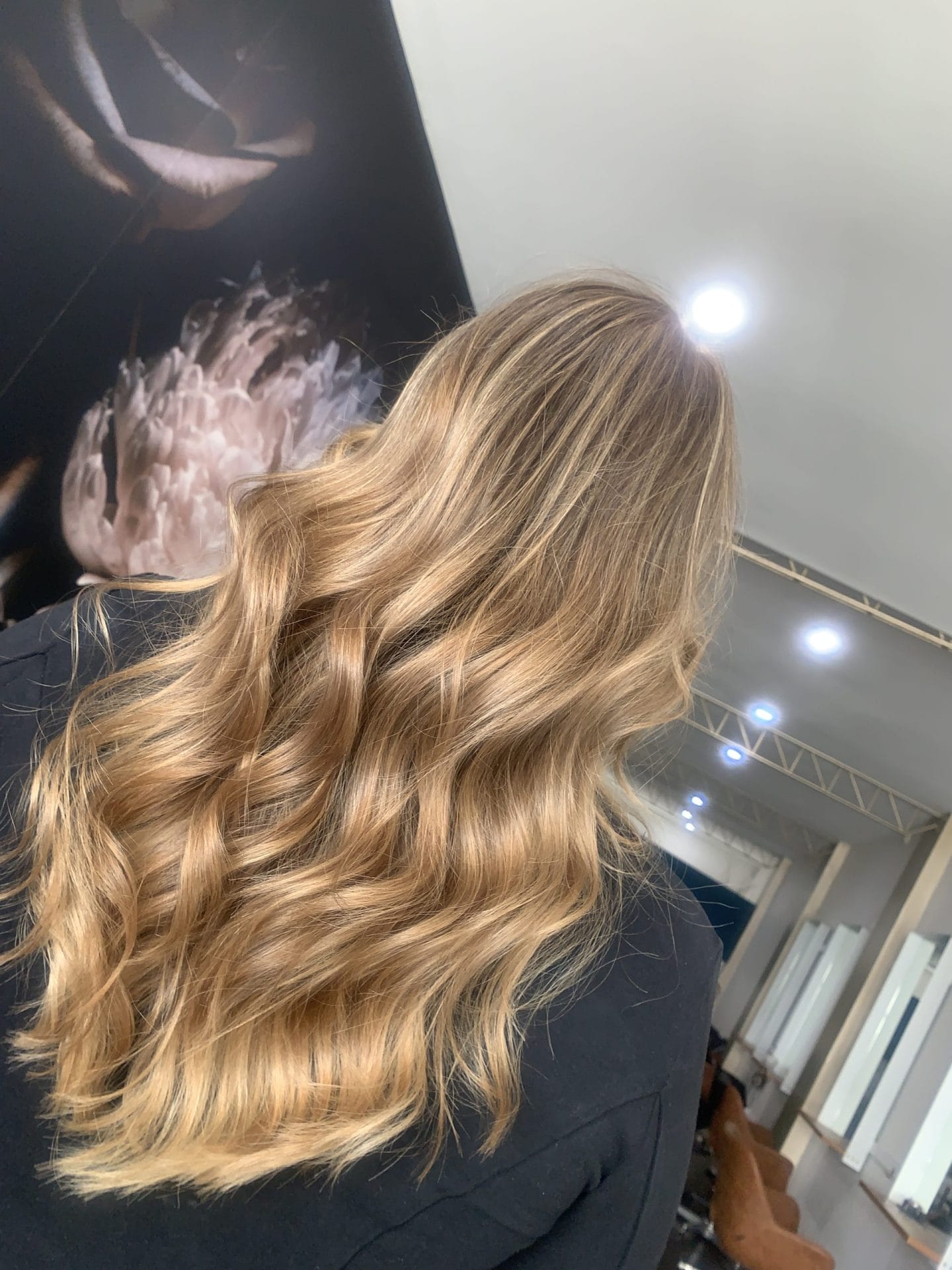 hawthorn east hair colour specialist Mark L creating a beautiful and low maintenance Balayage using a combination of Highlighting and low lighting techniques to create this delicious biscuity finish for his clients. Mark is a Hairdresser in hawthorn with over 6 years industry experience.